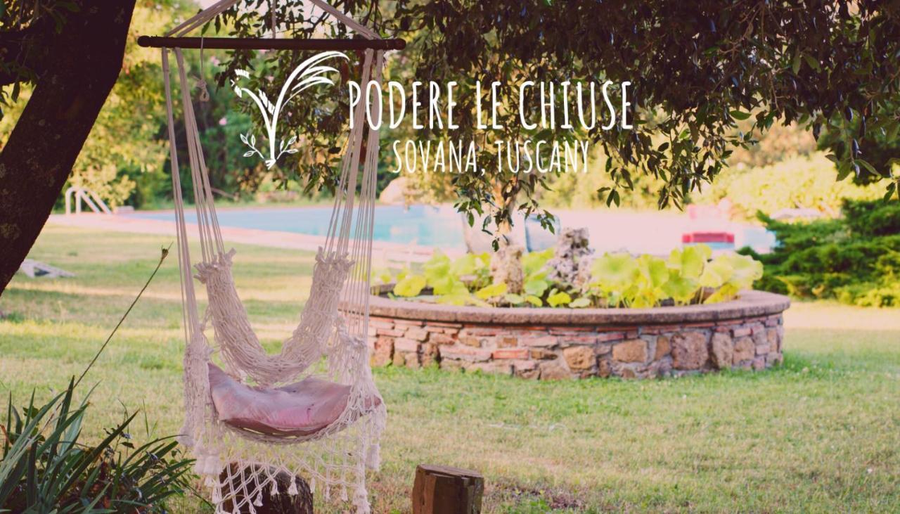 Podere Le Chiuse Sovana Dış mekan fotoğraf